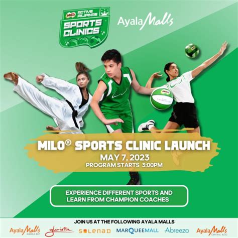 MILO Relaunches Sports Clinics for Kid Athletes.